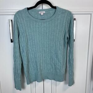 Merona Blue Cable Knit Sweater